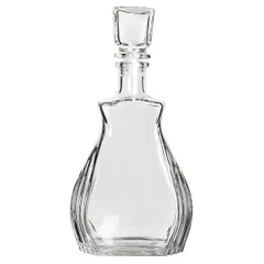 Штоф «Луи» с пробкой стекло 0,5л D=30,H=185,L=115,B=60мм прозр.