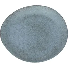 Dish “Organic” round ceramics D=32cm gray