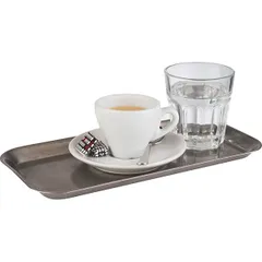 Поднос «Винтаж» прямоугольный сталь нерж. ,L=26,B=13,5см серебрист.,матовый, изображение 3