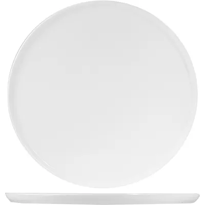 Блюдо «Кунстверк» круглое фарфор D=33,H=1см белый, Диаметр (мм): 330, изображение 2