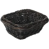 Корзина для хлеба GN1/6 полипроп.,сталь нерж. ,H=65,L=176,B=162мм коричнев.