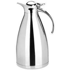 Coffee pot-thermos  stainless steel  2 l  silver.