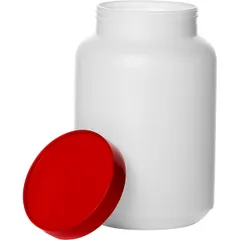 Емкость для сока «Пробар» с крышкой полипроп. 1,8л D=9,H=19см белый,в ассорт., изображение 2