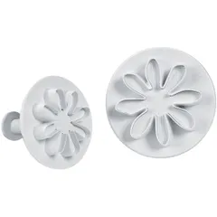 Baking dish “Flowers” chamomile [2 pcs]  abs plastic  D=48/62mm