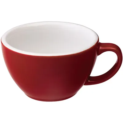 Чашка чайная «Эгг» фарфор 300мл красный, Цвет: Красный, Объем по данным поставщика (мл): 300