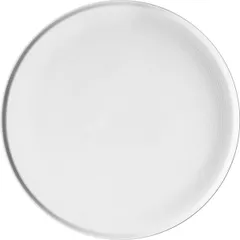 Plate porcelain D=289,H=13mm white