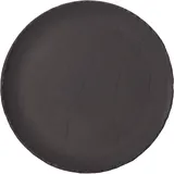 Тарелка «Базальт» мелкая керамика D=268,H=15мм черный