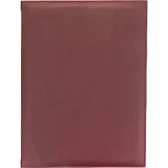 Папка-меню А4 2-х стор. кожезам. ,L=32,5,B=25см бордо