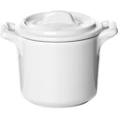 Горшок для запекания «Бель Кузин» фарфор 50мл D=58,H=60мм белый