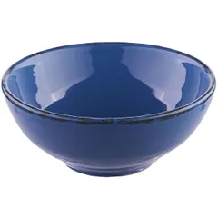 Salad bowl “Blue craft” ceramics 450ml D=135,H=55mm blue.