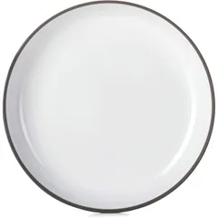 Dish “Solid” deep ceramics 0.7l D=235,H=45mm white,gray