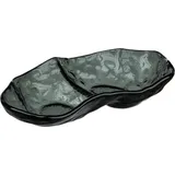 Салатник «Клод» стекло ,L=20,B=12см тем.сер.