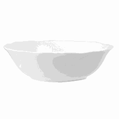 Salad bowl “Aphrodite” porcelain 1l D=230,H=65mm white