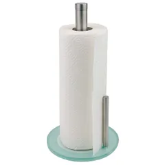 Держатель для бумажных полотенец сталь D=18,H=32см металлич.