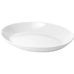 Блюдо «Тэйст» овальное фарфор ,H=36,L=300,B=260мм белый, изображение 2