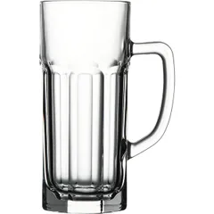 Beer mug “Casablanca” glass 0.51l D=85/85,H=195,B=130mm clear.