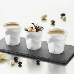 Блюдо для подачи «Базальт» керамика D=40,L=250,B=117мм черный,матовый, изображение 4