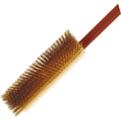 Щетка д/пиццерии 27*7см алюмин.,латунь ,L=150,B=7см красный