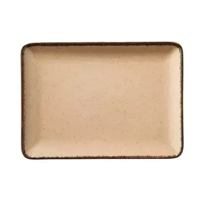 Блюдо прямоугольное 18*13см, оранжевый, Pearl, Kutahya