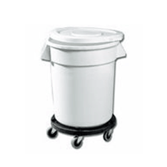 Trolley for round container art.510520510516 polyethylene D=46,H=17cm black