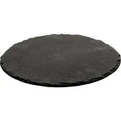 Serving dish  natural slate  D=350, H=5mm