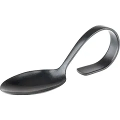 Compliment spoon “Classic”  stainless steel , H=40, L=120, B=45mm  black, matte