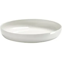 Plate “Base”  porcelain  D=16, H=3cm  white, gloss.