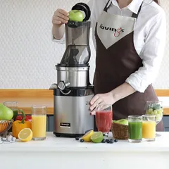 Соковыжималка «CS700» шнековая металл ,H=51,2,L=18,5,B=26,5см 200вт металлич.,черный, изображение 2