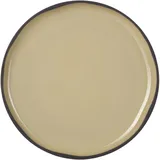 Тарелка «Карактэр» с высоким бортом керамика D=150,H=15мм бежев.