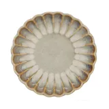 Тарелка «Астера» керамика D=105,H=22мм бежев.,перламутр.