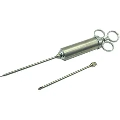 Syringe for meat  stainless steel  60ml , L=17.5cm