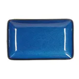 Блюдо «Джап Блю» прямоугольное керамика ,L=21,B=13см синий