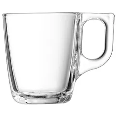 Чашка кофейная «Волюто» стекло 90мл D=83,H=68мм прозр.