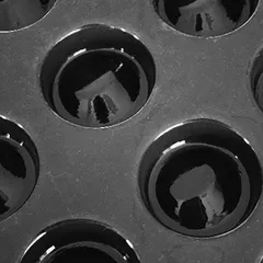 Форма кондитерская «Круг с углублением»[24шт] силикон,стеклопласт. 80мл D=75,H=24мм