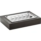 Станция буфетная для охлаждения йогурта + охл. эл-т, цвет венге мдф ,H=12,L=64,B=46см