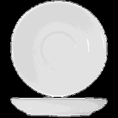 Saucer “Kunstwerk” porcelain D=15,H=2cm white