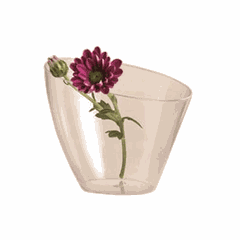 Креманка овальная набор[18шт] полистир.пищ. 140мл ,H=67,L=81,B=73мм прозр.