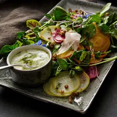 Блюдо «Урбан» прямоугольное фарфор ,H=24,L=270мм тем.сер., изображение 4