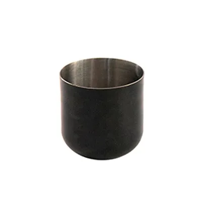 Емкость для закусок сталь нерж. 100мл D=55,H=55мм черный,металлич.