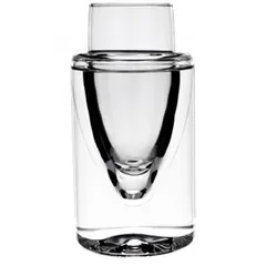 Cooler with glass “Boro” glass 130ml clear.