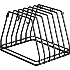 Drying stand for boards (6 compartments)  stainless steel, plastic