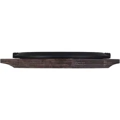 Сковорода для фахитос на подставке чугун,дерево D=16см, изображение 2