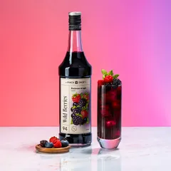 Сироп «Лесные Ягоды» Pinch&Drop стекло 1л D=85,H=330мм, изображение 4