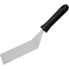 Kitchen spatula  plastic, stainless steel , L=325/140, B=75mm  black, metal.