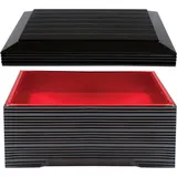 Контейнер для унадзю пластик 0,8л ,H=80,L=180,B=145мм черный