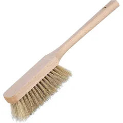 Flour brush with handle  wood, natural bristles , H=6, L=32, B=5cm  beige.