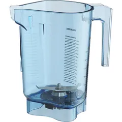 Container for blender without blade/lid Quiet Van and Advance tritan 1.4l ,H=19,L=33,B=23cm blue