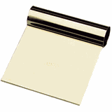 Шпатель кондитерский сталь нерж. ,H=33,L=128,B=120мм металлич.