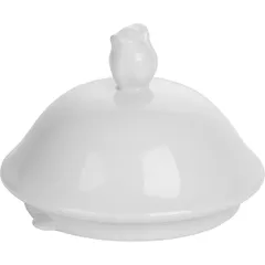 Крышка для чайника 2626 «Афродита» фарфор D=12,5/10,5см белый