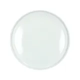Блюдо «Тэзис» с бортом фарфор D=27см белый